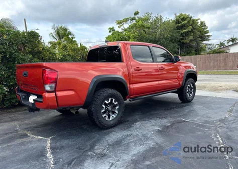 2017 Toyota Tacoma Double Cab из США, поврежденный, VIN 3TMCZ5AN2HM067377